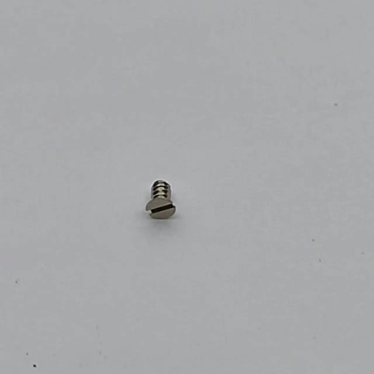 Sekrup jam tangan, diameter tutup sekrup lurus 0.9MM * diameter sekrup M0.6mm * panjang total 1mm