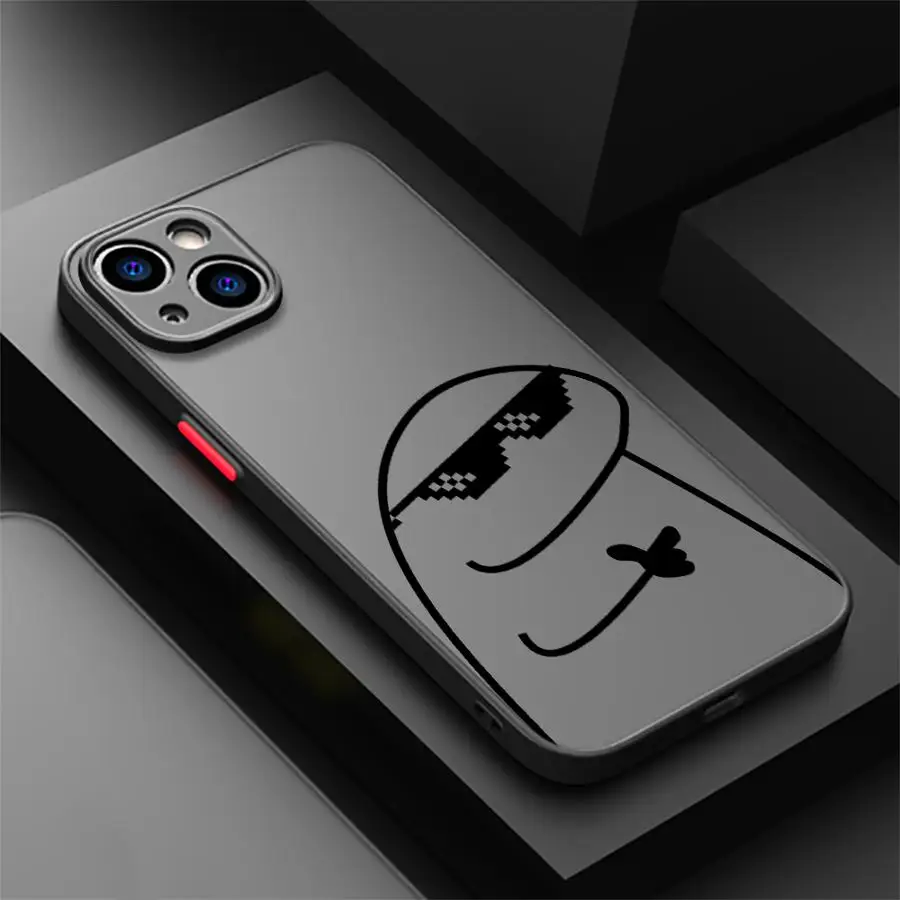 حافظة لهاتف آيفون 16 برو ماكس 11 14 بلس 15 13 Mini 12 7 8 SE X XS 15P 16P Funda غطاء هاتف صلب من السيليكون كارتون ماتشمان شل #4