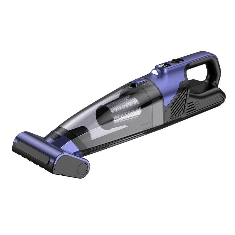 

Powerful USB Charging Handheld Car Vacuum Cleaner for Vehicle Interior Carpet Pet Hair Strong Suction Anti-Mite 1L Capacity Mop