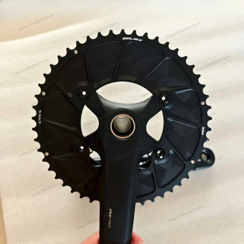 For Textured Variable Speed Disc Crank 110BCD11-12 Speed 165/170MM