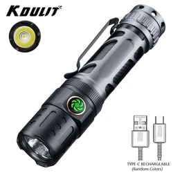 High Power Led Flashlight Aluminum Alloy Rechargeable Tactical Flashlights Tiki Flash Outdoor Fishing Camping Waterproof Lamp
