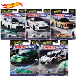 Genuine Hot Wheels Car Culture Race Day Premium Models 1/64 Nissan Z Bentley Rexy Porsche Corvette Toys for Boys Auto Collection