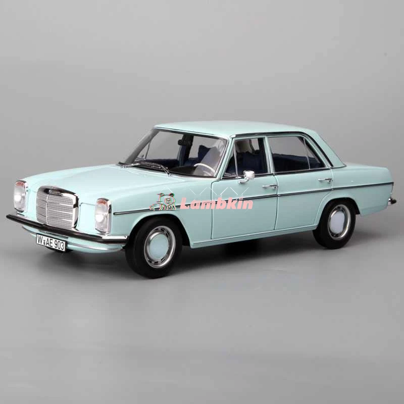 Norev 1:18 benz 200 alloy car model 1968 W114 vintage car doors openable simulation gift collection ornament miniature