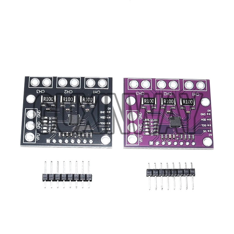 INA3221 Triple-Channel Module, High-Side Measurement, Shunt and Bus Voltage Monitor with I 2C- and SMBUS-Compatible Interface