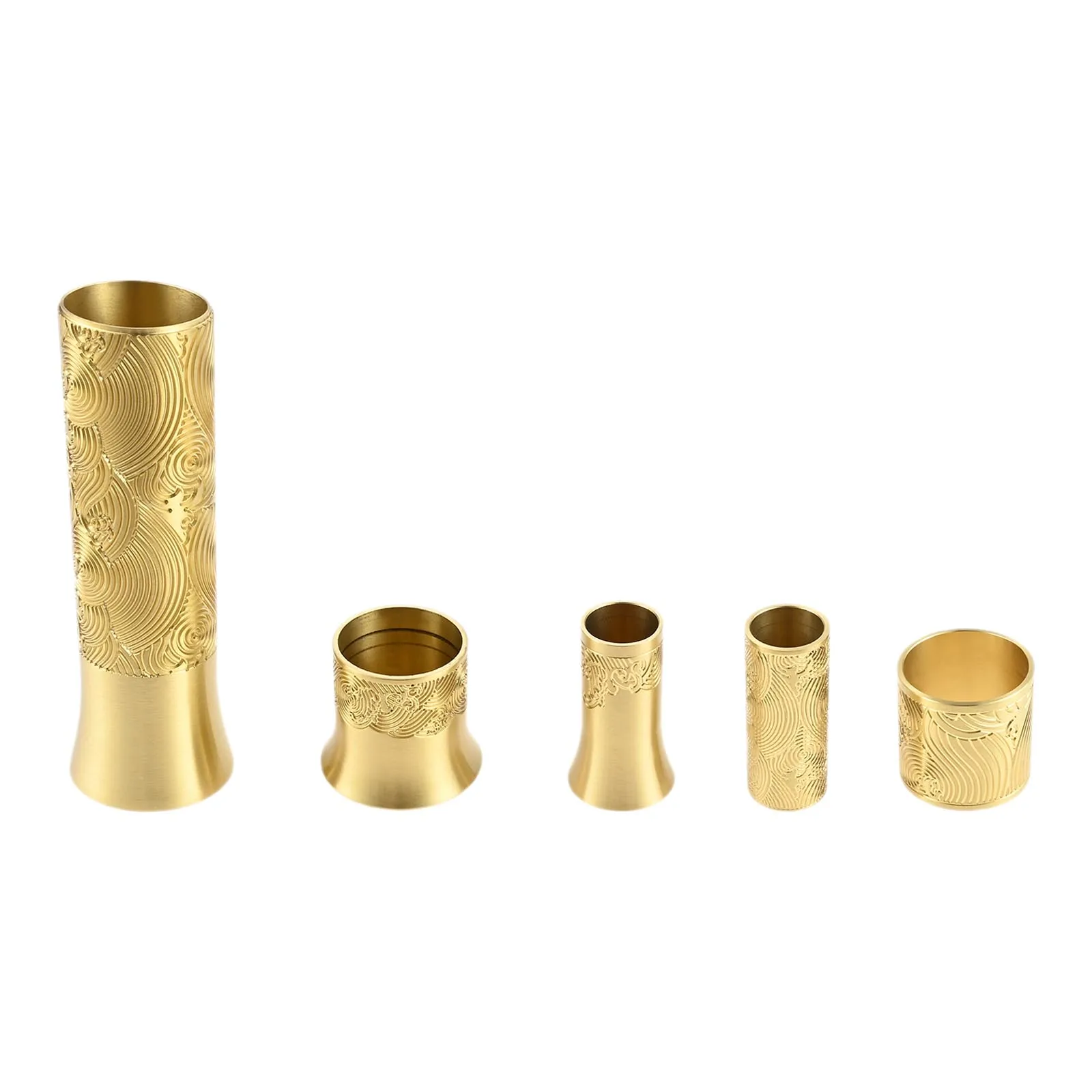 1 pezzo Coprigambe per mobili in oro Piede Punta in rame massiccio Ottone spazzolato Divano Tavolo Gambe per sedie Protezione inferiore Tappetino sicuro Decor