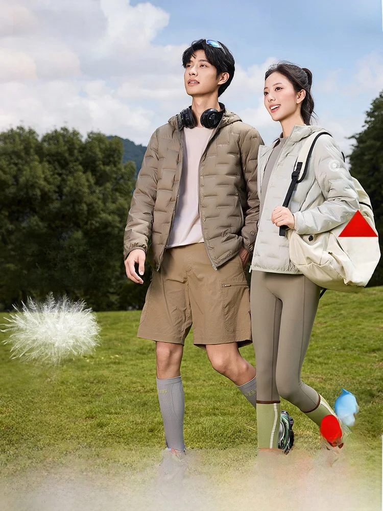 

Новая весенняя коллекция 2026: Легкий теплый пуховик унисекс для пар, деловой стиль, премиум-класс