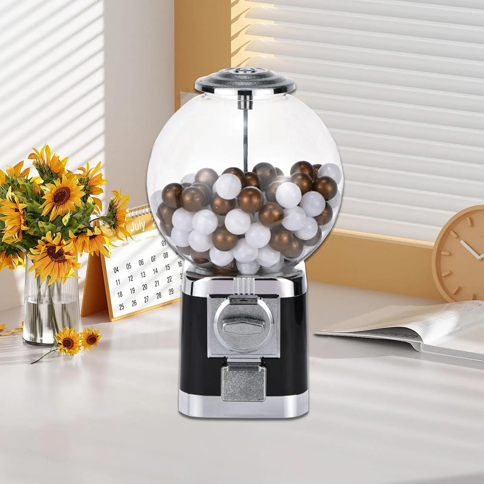 Home Twisted Egg Coffee Capsule Storage Machine Baby Twisted Egg Toy Machine Piggy Bank Money Deposit Box Vending Machine