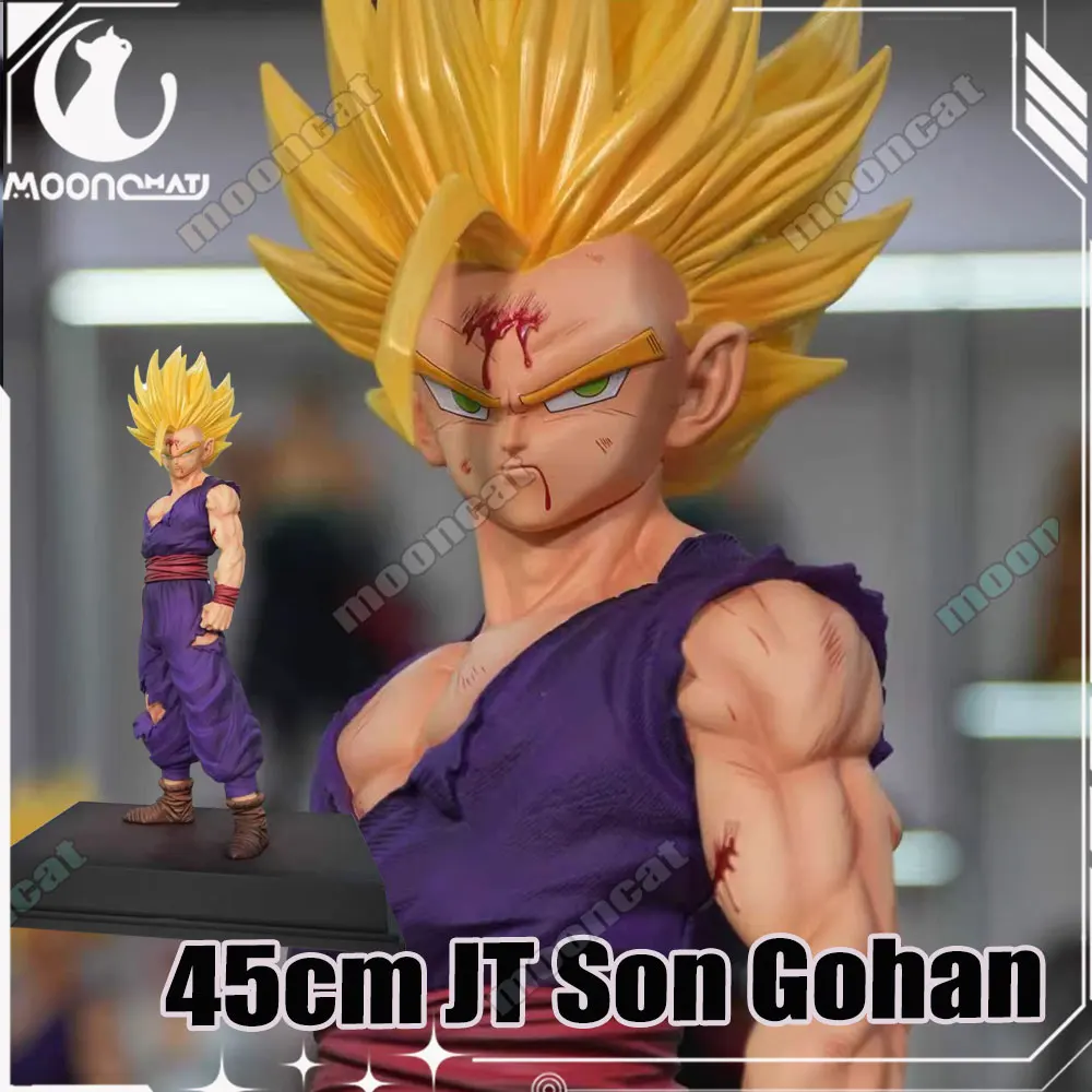 

Jt 2% Statue Dragon Ball Z Son Gohan Figure Gohan Super Saiyan Gohan Pvc Action Figures 45cm/17.72inch Collection Mode Toys Gift