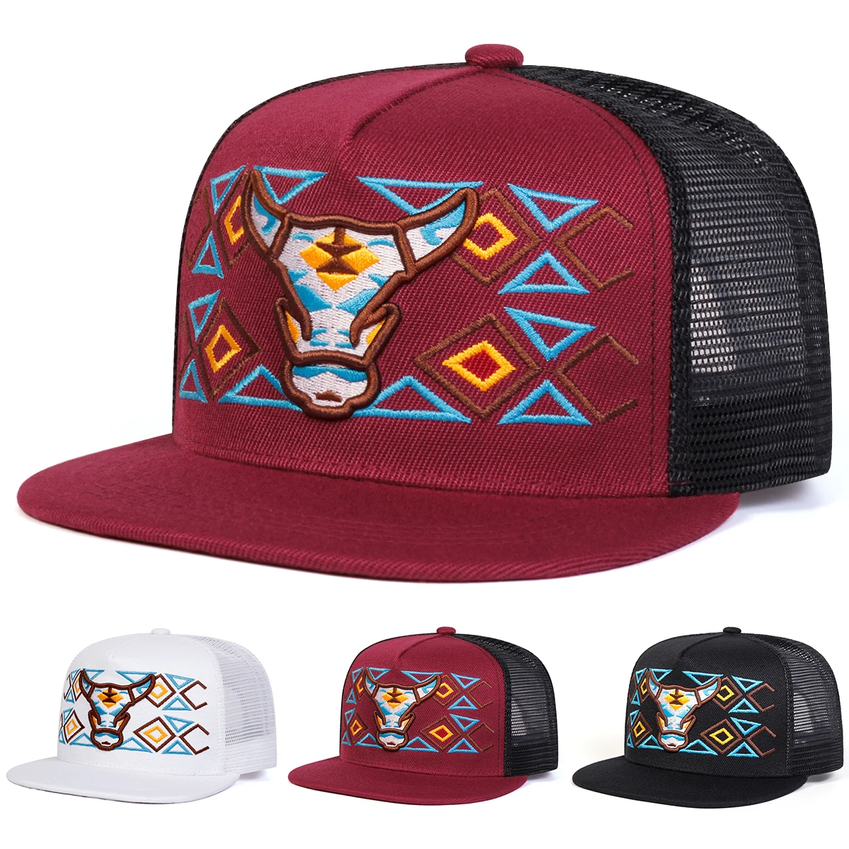 Unisex Ox Head Embr… - image