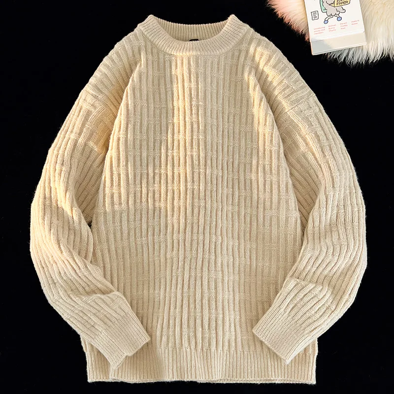 

Уличный мягкий легкий базовый пуловер, новый весенне-осенний свитер с круглым вырезом для женщин и мужчин, модная повседневная однотонная повседневная толстовка