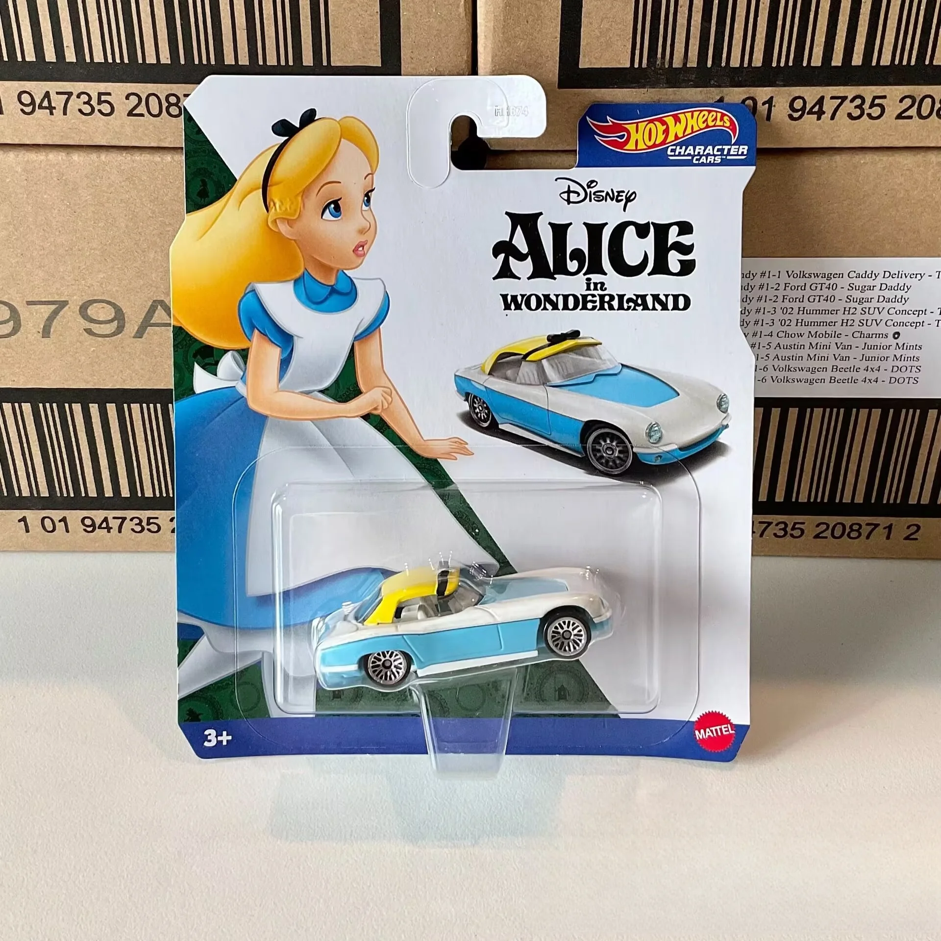 ล้อร้อน X Disney Character รถ Ghost Lion King ฯลฯ 1:64 Scale Die-Cast รุ่นของเล่นใหม่ยังไม่ได้เปิดเรือตอนนี้