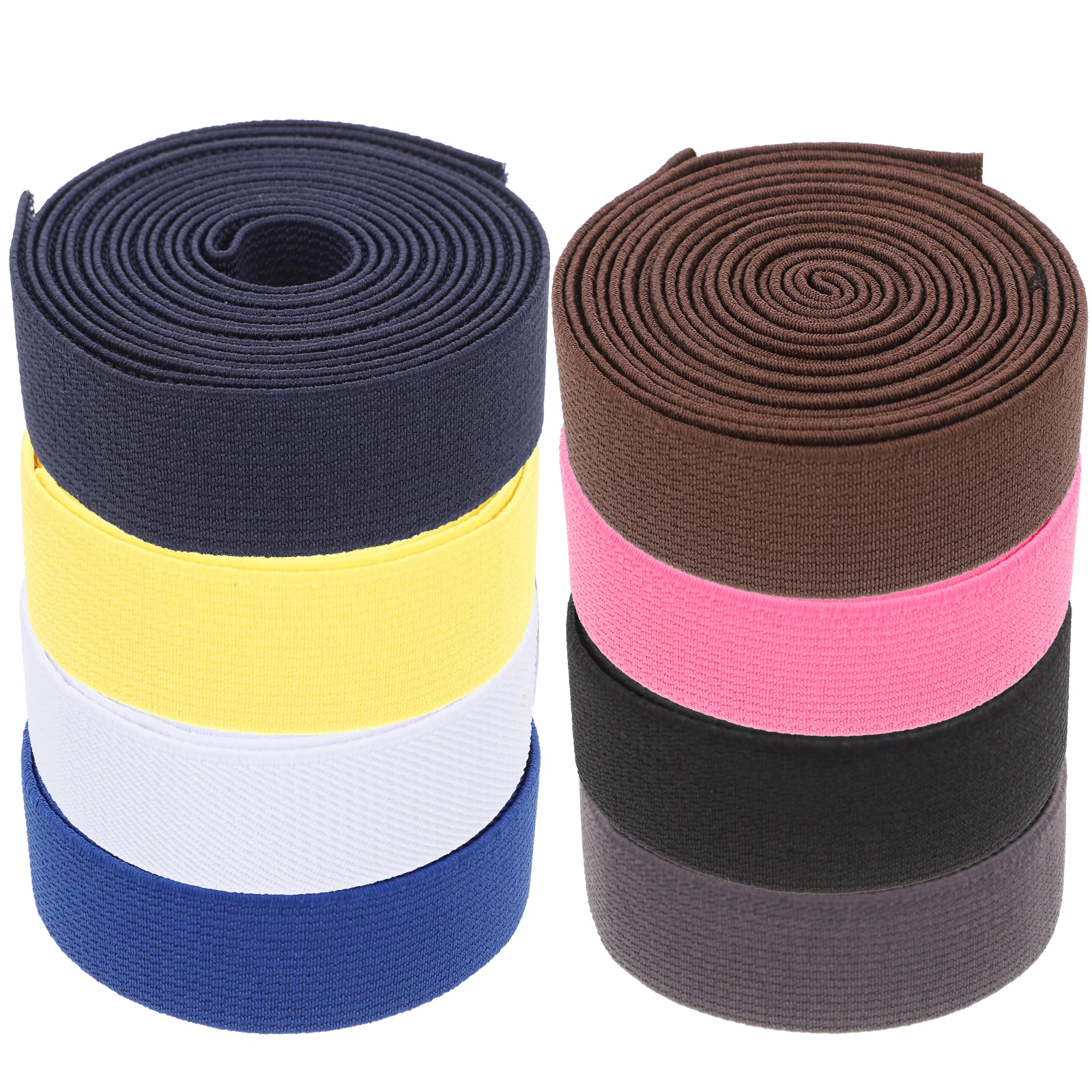 

8 Pcs Fabric Elastic Band Belt on Waistband Bands Thick Sewing Rubber Accessories Dressmaking