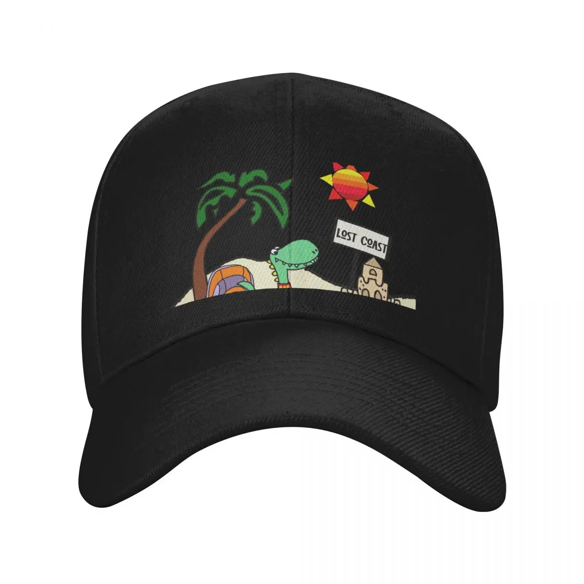 Delphi Freeman LOST COAST *SongArt* Baseball Cap Beach Outing Rave Women's Beach Men's