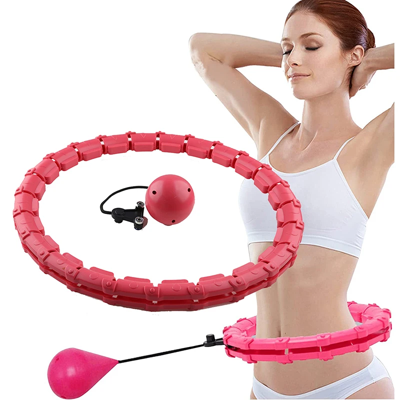 

Adjustable Sport Hoops for Abdominal Thin Waist Exercise Detachable Massage,Hula Fitness Equipment Gym Home Training Weight Loss