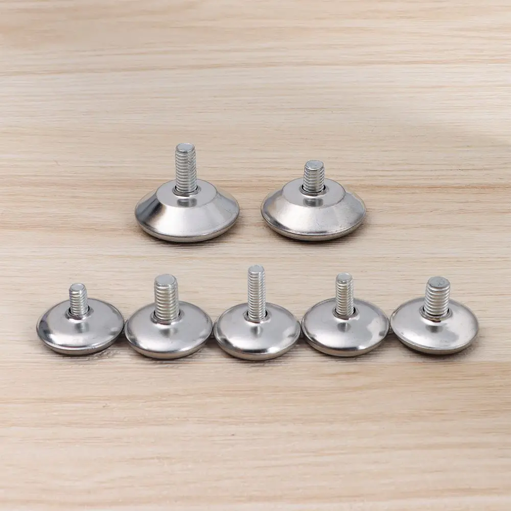 10Pcs Anti-slip Base Levelers Screw Table Chair Leg Pad Leveling Feet Furniture Adjustable Bolt Furniture Feet Chair Feet Level