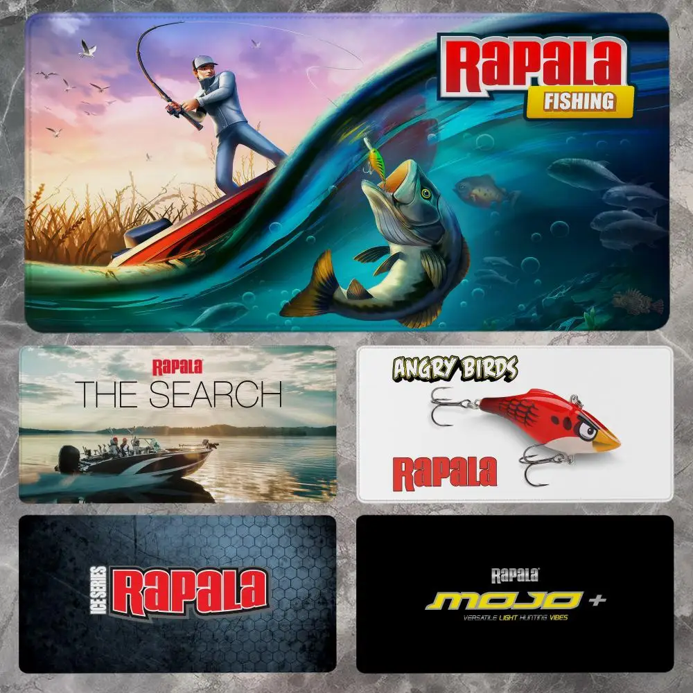 

Коврик для мыши Rapala 90x40 см, нескользящий игровой коврик для мыши, коврик для мыши для геймеров и киберспорта, игровой коврик для механической клавиатуры, XXL коврик для стола