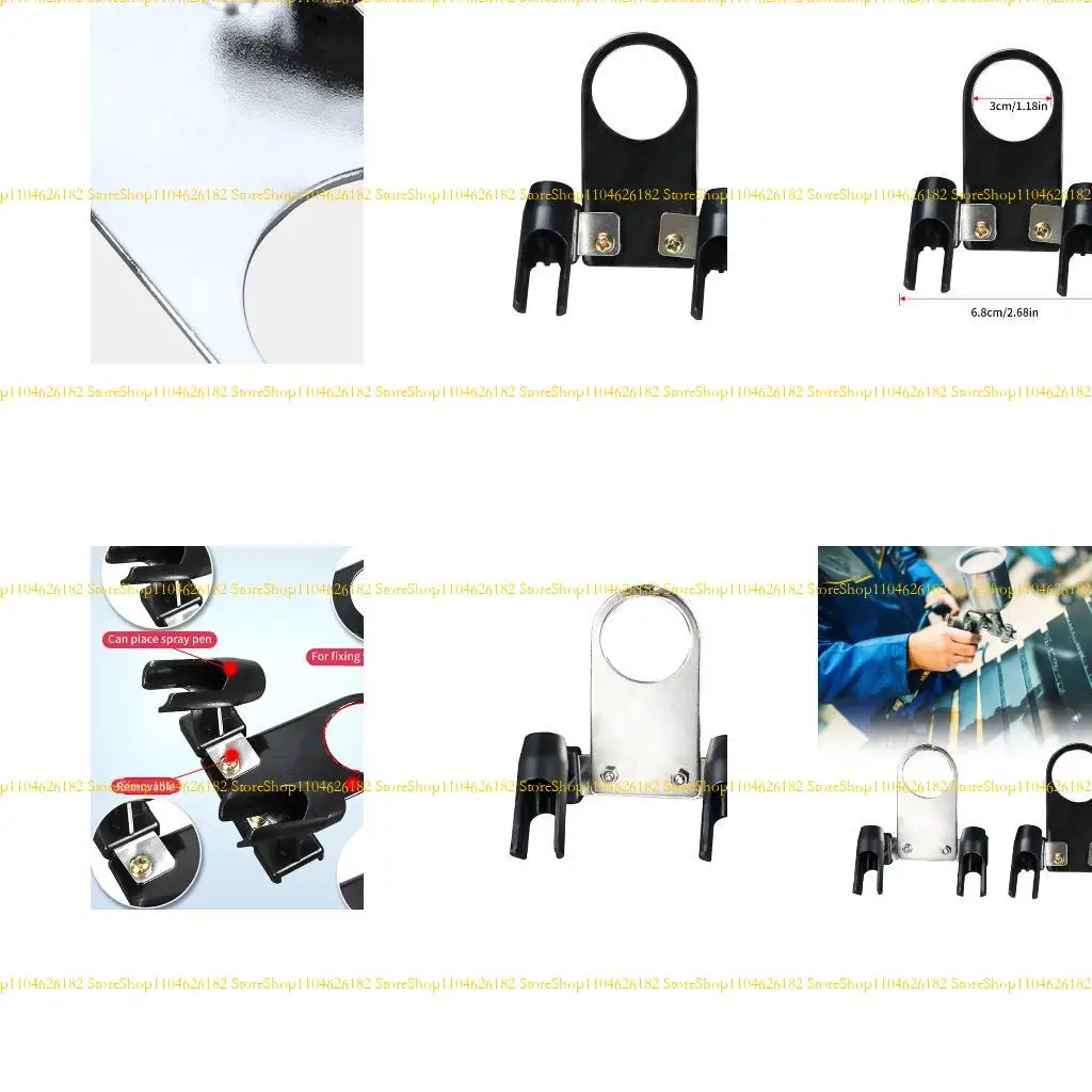 Q2Q4 2Pcs 2Pcs Mini Simple Holder for Airbrush Stand Support