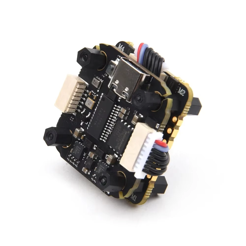 

JHEMCU F405 NOXE V2 Flight Controller Stack / EM40A 40A 4in1 ESC 20x20mm Supports 2-6S LiPo for FPV Freestyle Drone