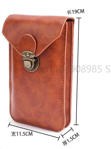 スチームパンクスマートフォンホルスタークラスプ付き中世バイキングヒップポーチ革電話バッグアンティークベルトアクセサリー財布男性女性