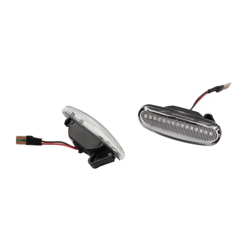 for Fiat Punto Evo 199 2008 2009 2010 2011 2012 2013 2014 2015 2016 2017 2018 Sequential  LED Side Marker Turn Signal Light Lamp