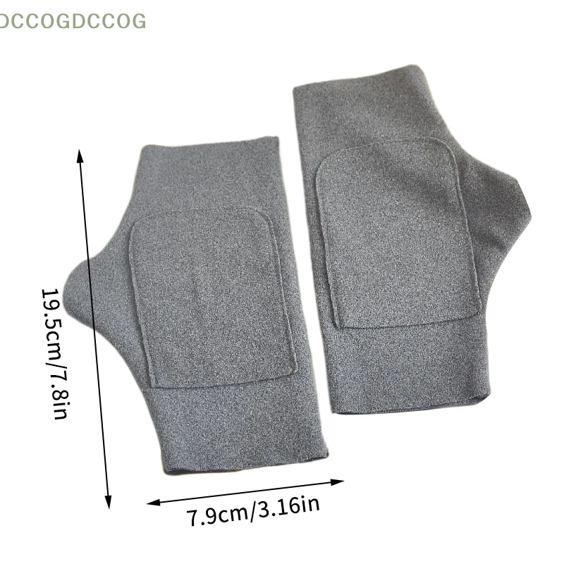 1 زوج أزياء المرأة الدافئة أصابع قفازات لينة بلون نصف اصبع قفازات شاشة تعمل باللمس المخملية القفازات الشتاء جيب تصميم