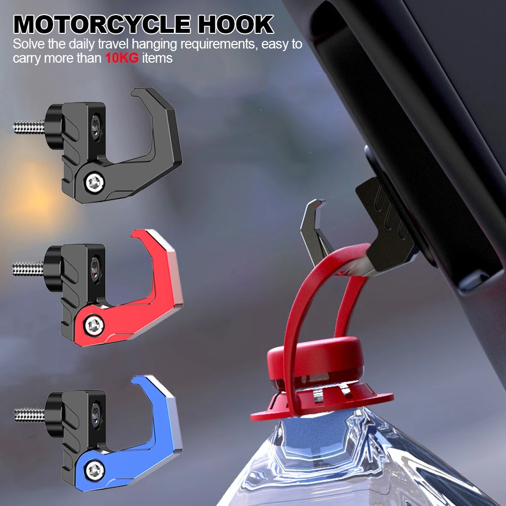 

Motorcycle Hook Eagle Claw Hanger Durable 6mm Screw Aluminum Motorbike Helmet Bags Gadget Glove Scooter Bottle Carry Holder