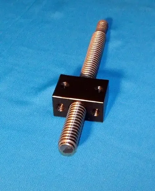 

1 шт., качественный резьбовой стержень M10 NUT BLOCK RH M10 * 1,5 мм, ходовой винт для DIY фрезерного станка, фрезерный станок с ЧПУ