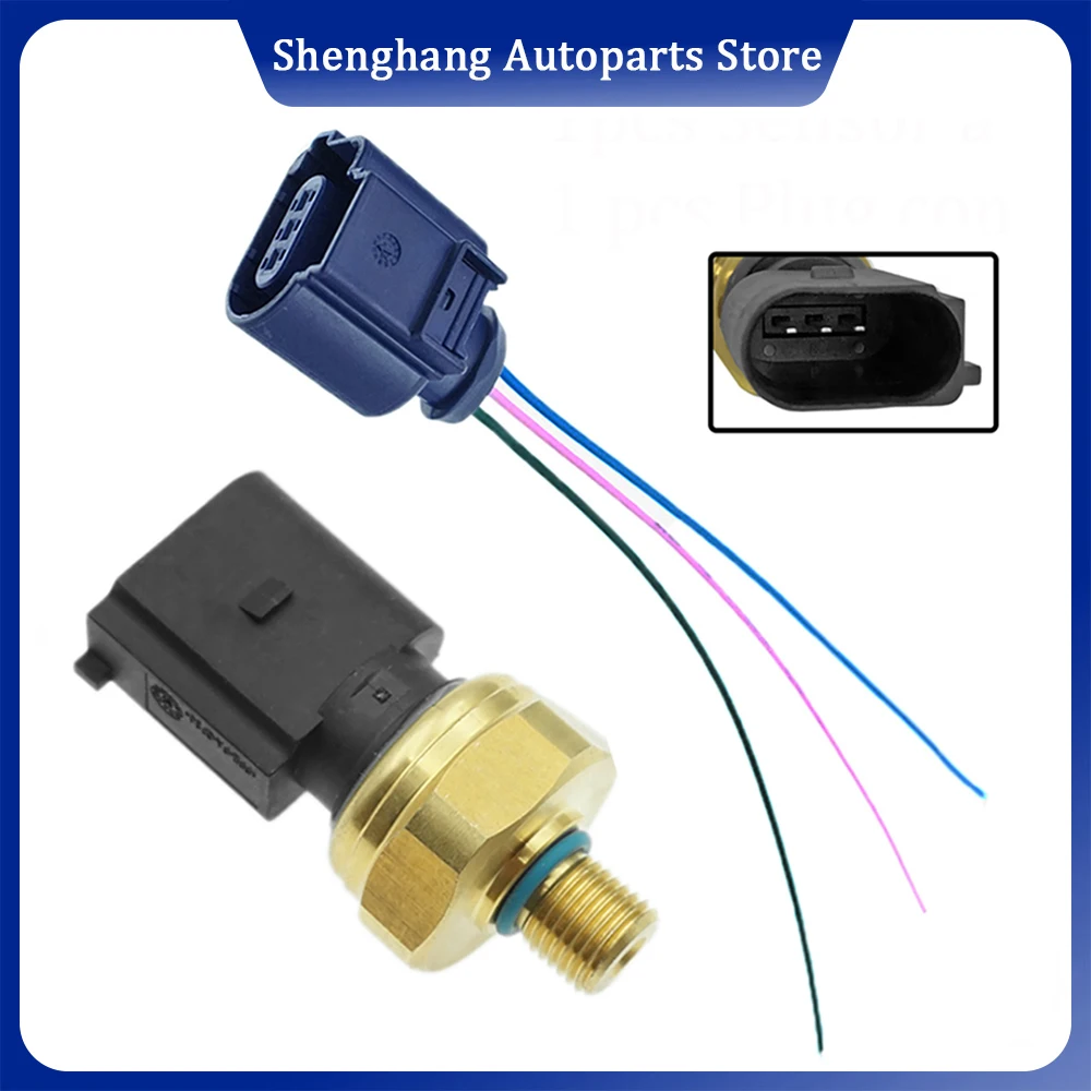 

06E906051J 06E906051K / E Low Pressure Sensor Fuel Oil Pressure Sensor Regulator For Audi A3 A4 A5 A6 A7 A8 Q5 Q7 Seat Skoda VW