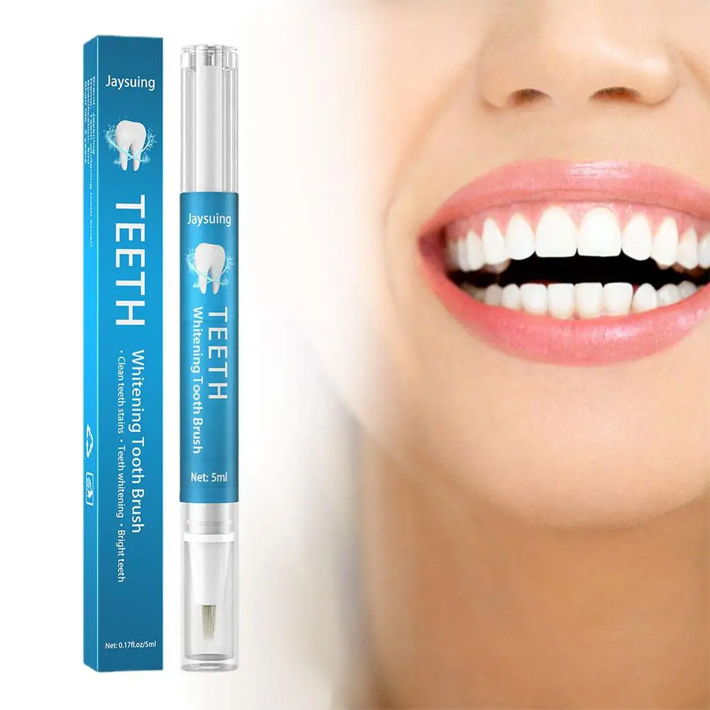 5ML Oral Care Pen Creative Effective Easy To Carry Whitening Remove Care Teeth Plaque Painless Brush Stains S1N6