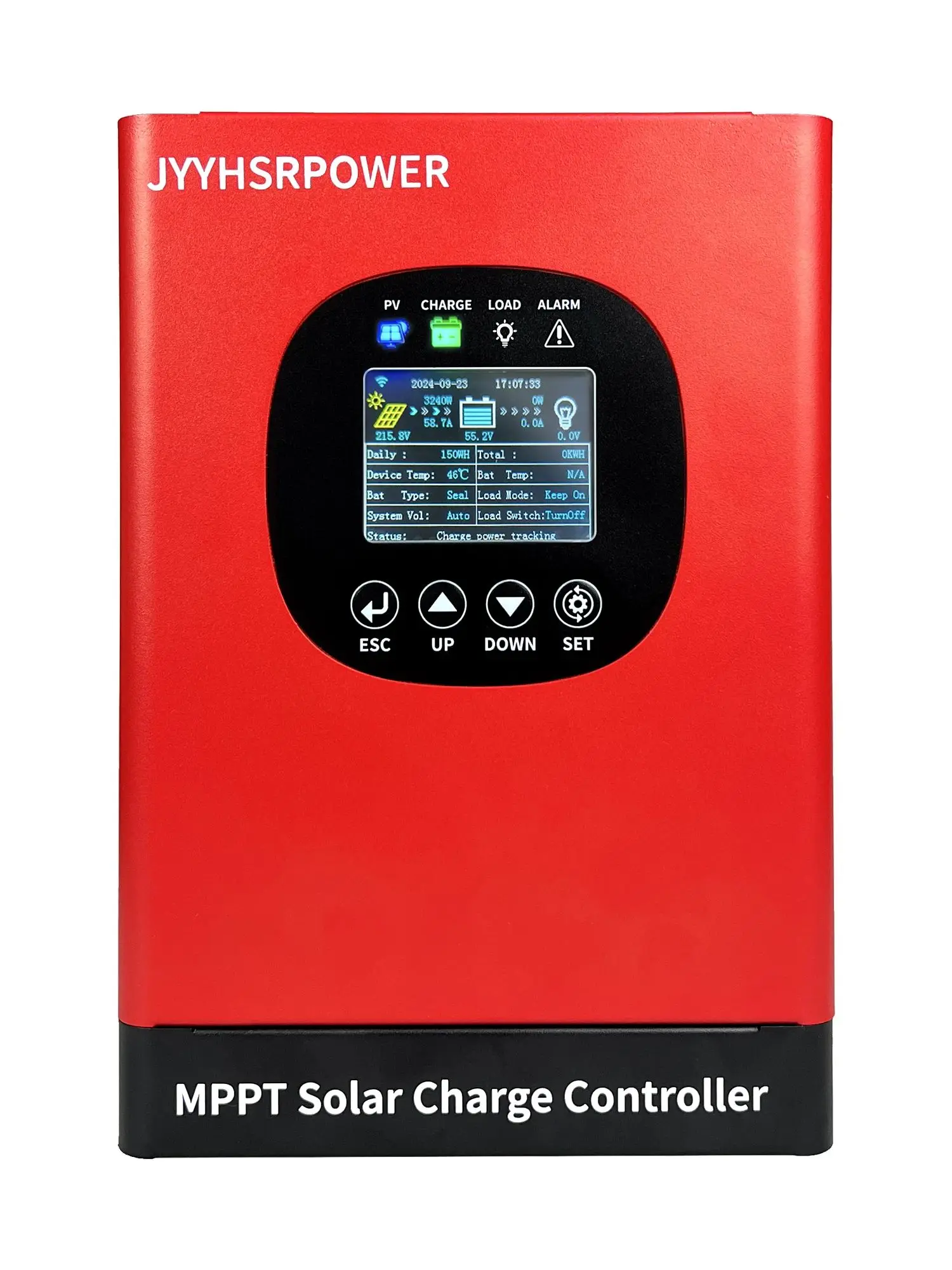 120A 80A 60A MPPT Solar Laderegler 230VDC Solar Panel Regler Unterstützung 12-96V Batterie Mit Gebaut In WIFI APP Monitor