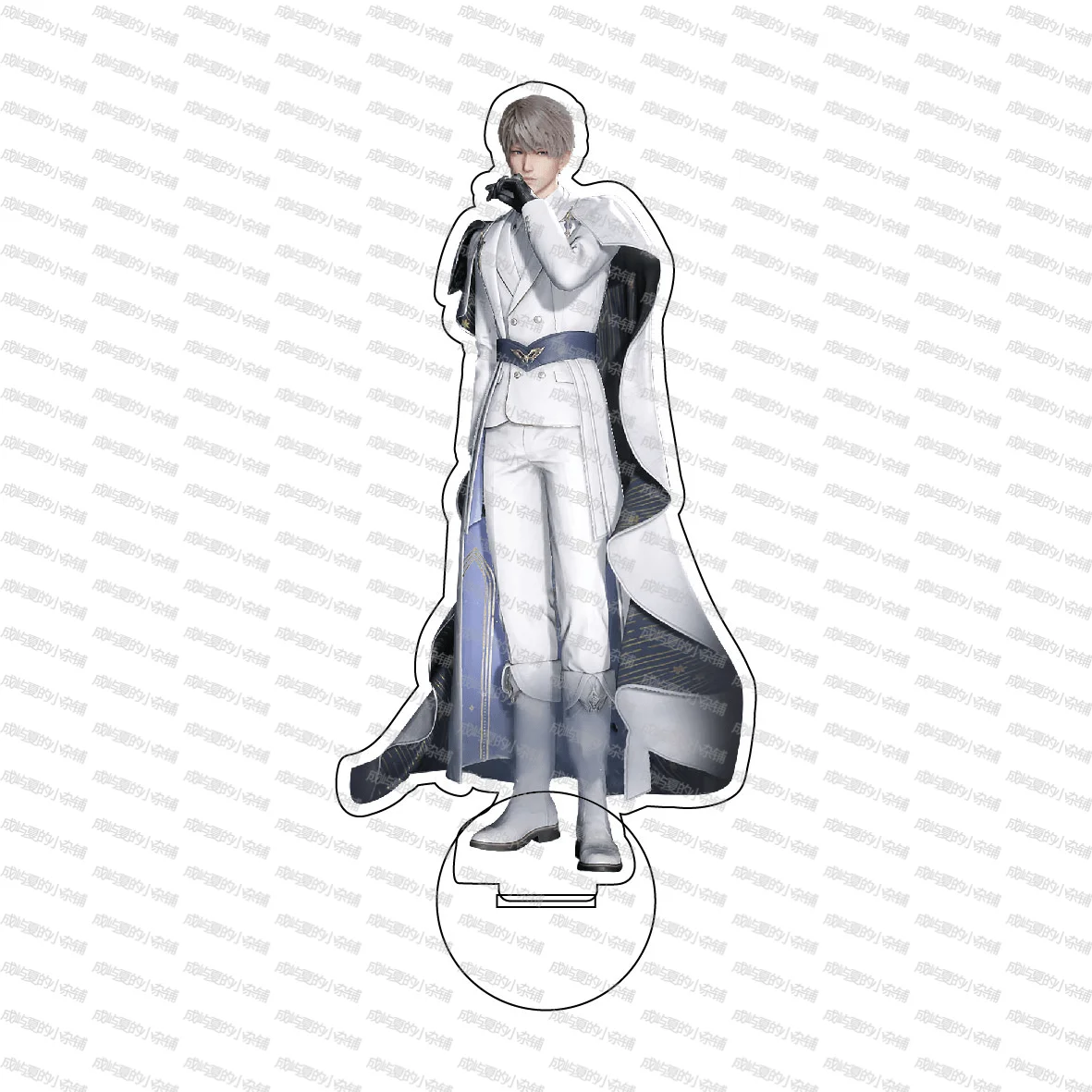 لعبة الحب والفضاء العميق سيلوس كزيفير زين رافاييل أنيمي الشكل البيني الاكريليك حامل نموذج مكتب عرض ديكور الدعامة المشجعين هدية