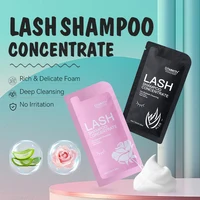 Champú concentrado para pestañas, limpieza para extensión de pestañas, Mousse súper concentrado, limpiador sin irritación para salón y uso doméstico