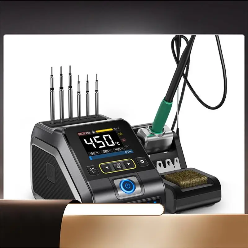 

200W Soldering Station F210 Solder Iron Handle With 3 Iron Tip Soldering Helping Hand Electronic Welding-X64A