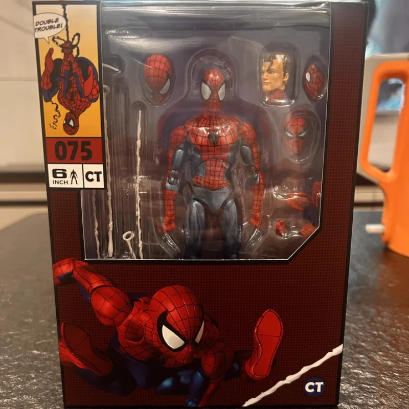 

Новые горячие игрушки Ct Mafex 075 Фигурка Человека-паука Аназин Человек-паука Comic Ver Mafex 185 Аниме Фигурка Фигурка Подарки Игрушки