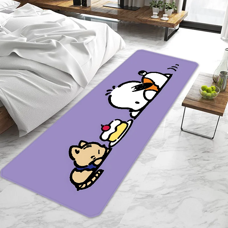 

Cute cartoon Sanrio Pochacco Door Mat Entrance Doormat Non-slip Washable Kitchen Carpet Living Room Hallway Rugs Bathroom Bath