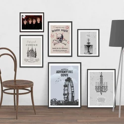 Book Art Prints The Devil’s Night Series By Penelope Douglas Poster Thunder Bay Adventure Cove Art Canvas Painting Home Decor