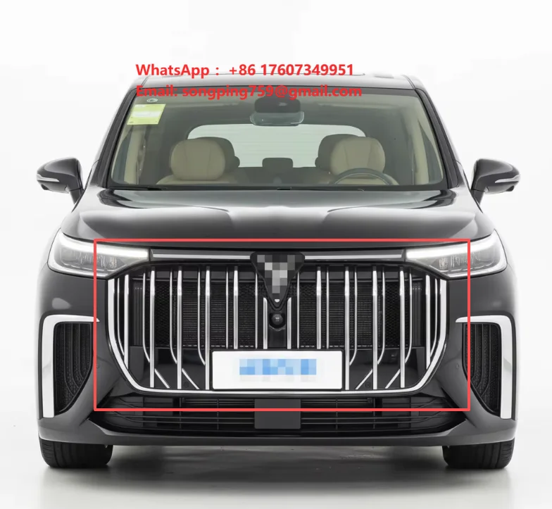 Front Bumper Upper Grille Assembly   Plastic  OE H56C2803015AACS02  for  Voyah Dreamer   Front Grille Without logo