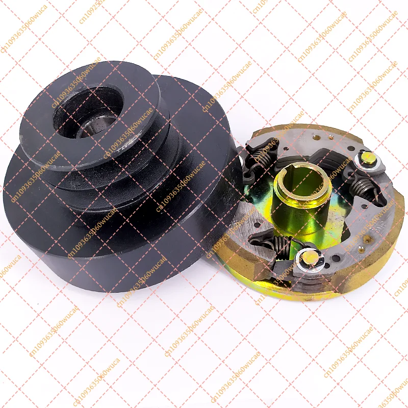 20mm Centrifugal Clutch for 152/170 Micro-tiller - Double Groove Type A/B Agricultural Engine Clutch