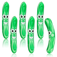 1 Piece Of Pvc Inflatable Cucumber Toy Adult Bachelor Party Decoration Prop Bachelor Party Toy Decoration