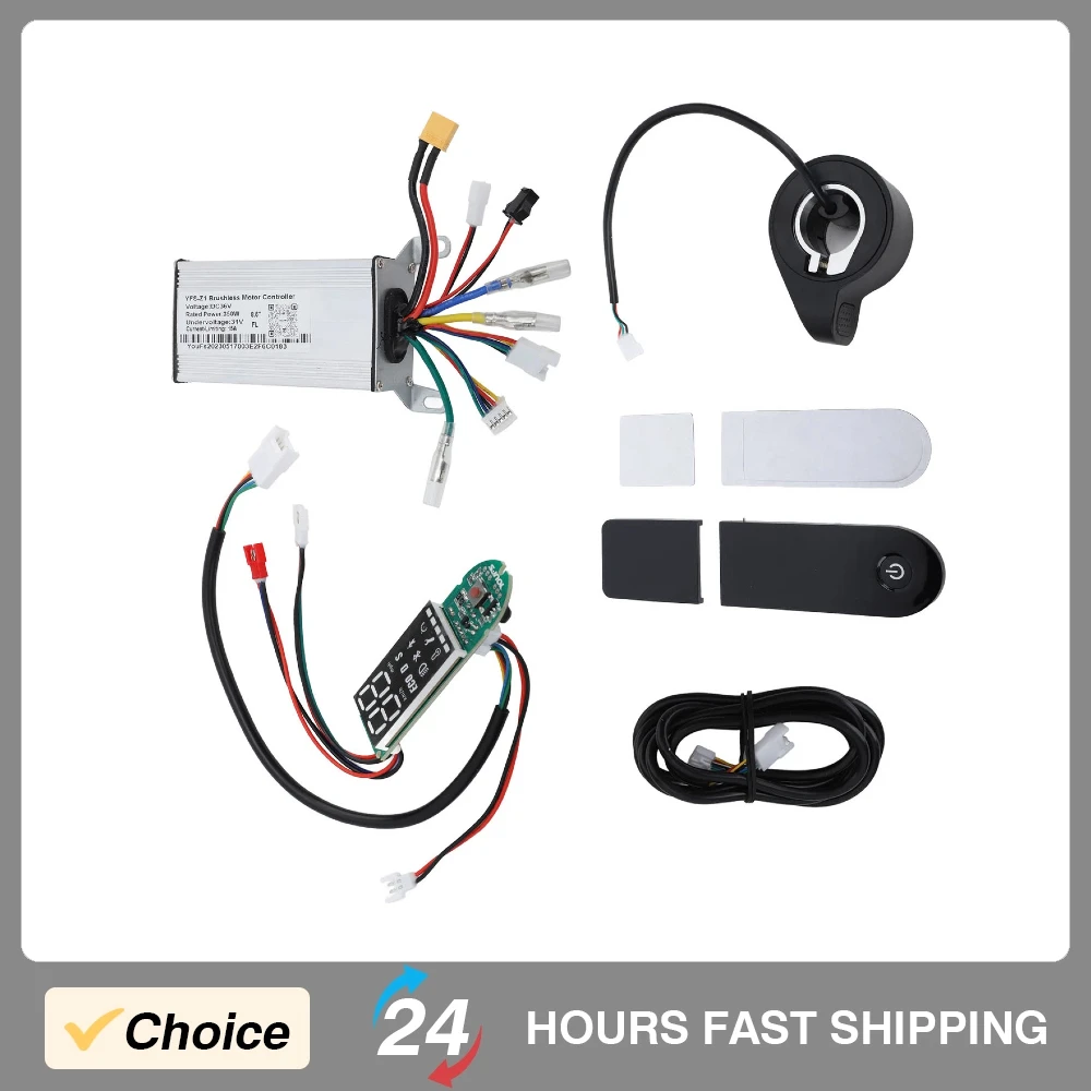 

Контроллер электрического скутера, приборная панель, 36 В постоянного тока, 350 Вт, комплект контроллера скутера для Xiaomi M365 1s Pro2, имитация версии YFS