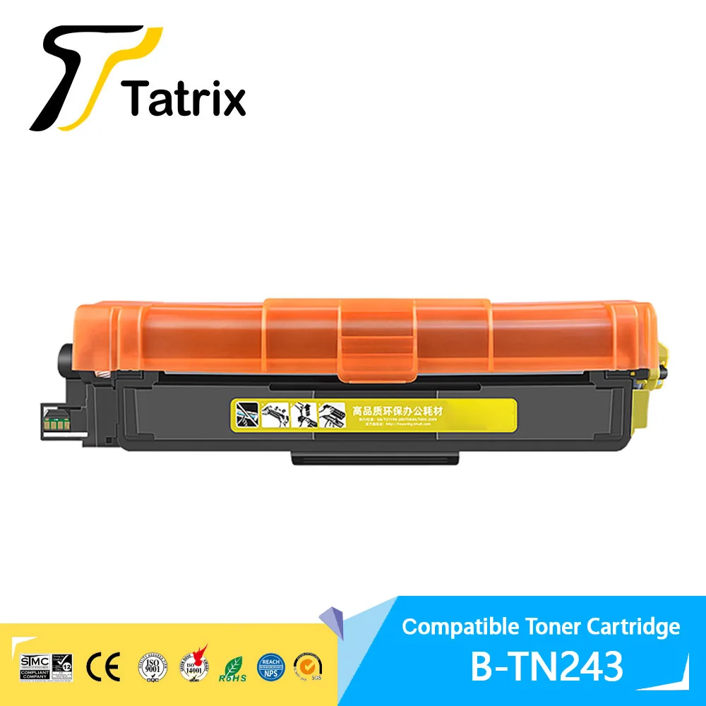 Tatrix Premium Compatible Laser Color Toner Cartridge TN243 for HL-L3210CW/HL-L3230CDW/HL-L3270CDW/DCP-L3510CDW/DCP-L3550CDW