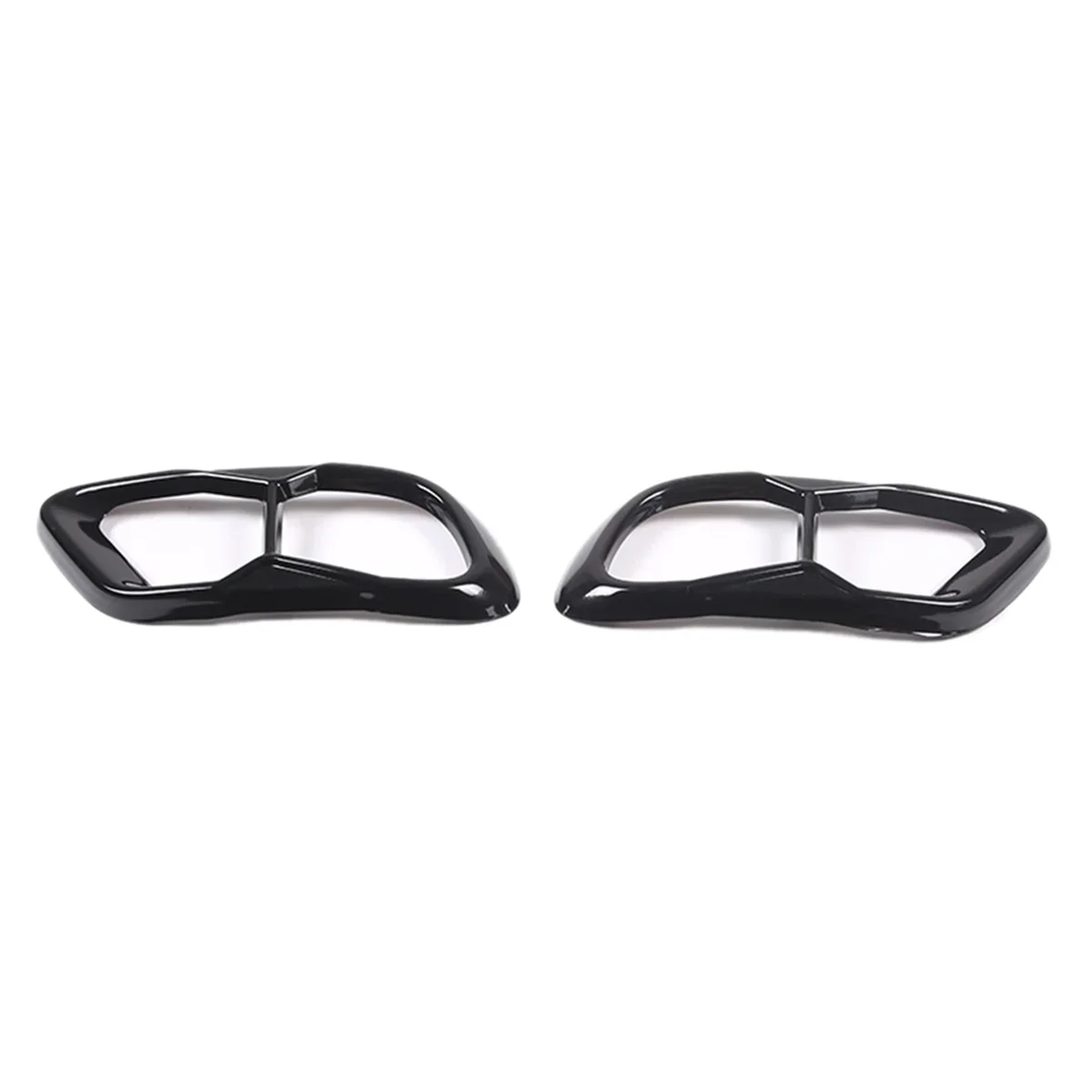 bmw-x5-g05-x6-g06-x7-g07-2019-2022-m60-車用テールマフラー排気管出口カバートリムアクセサリー-ブラック