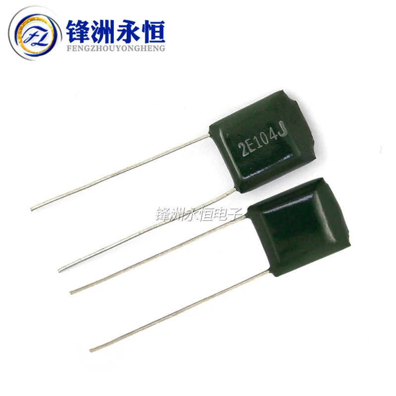 50pcs capacitor de filme de poliéster 100V 1nF 1.5nF 2.2nF 100nF 2A471J 2A102J 2A152J 2A222J 2A392J 2A332J 2A472J 2A103J 2A473J 2A104J