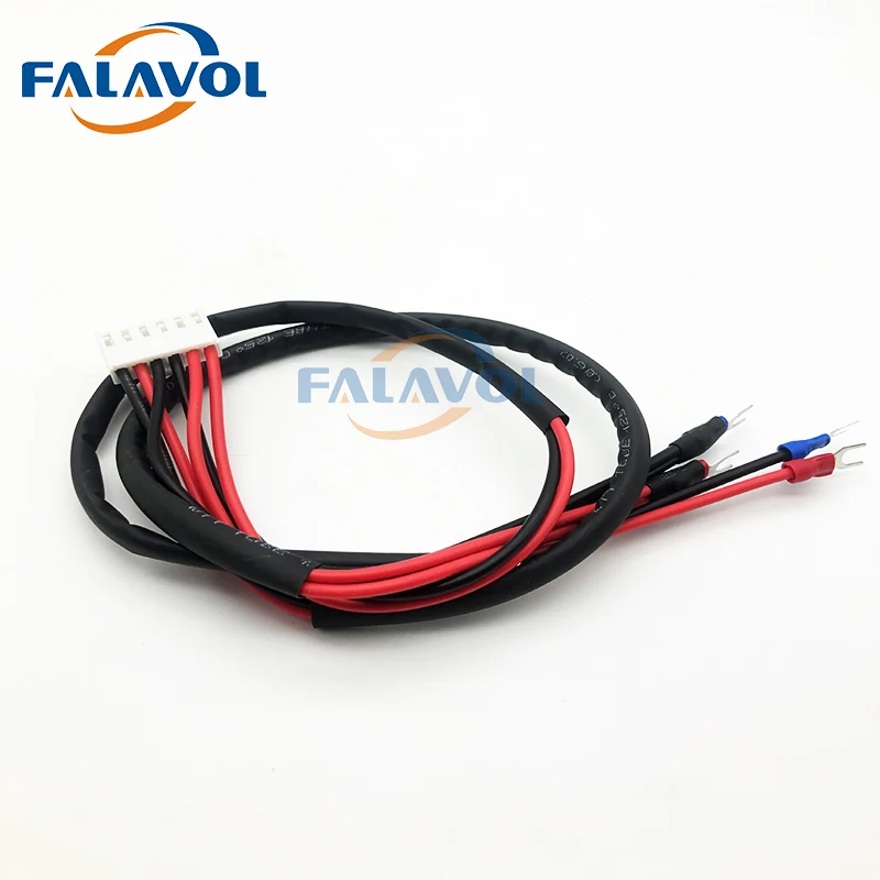 FALAVOL Senyang board power cable for Epson XP600/TX800/DX5/DX7 printer from power supply to main board motherboard 6 pins