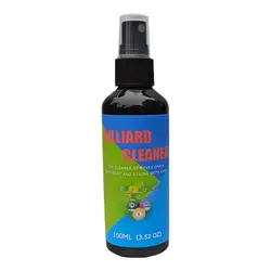 100ml Billiard Ball Cleaning Agent Pool Ball Spray for Polishing Luster Restoration Billiard Ball Accessory Billiard Ball Polish