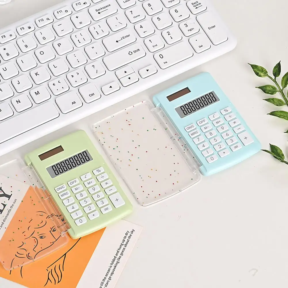 Lcd Display Calculator Screen Calculator Solar Battery Operated Desktop Calculator with Lcd Display Big Buttons Portable Student