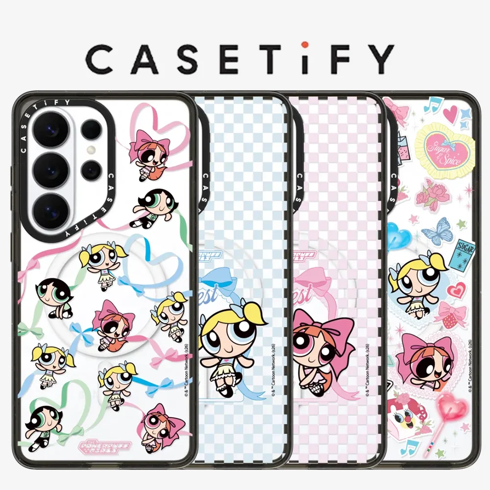 

CASETiFY The Powerpuff Girls Cartoon Series Magnetic Drop-proof Case for Samsung Galaxy S23 S24 S25 S26+ Ultra Plus