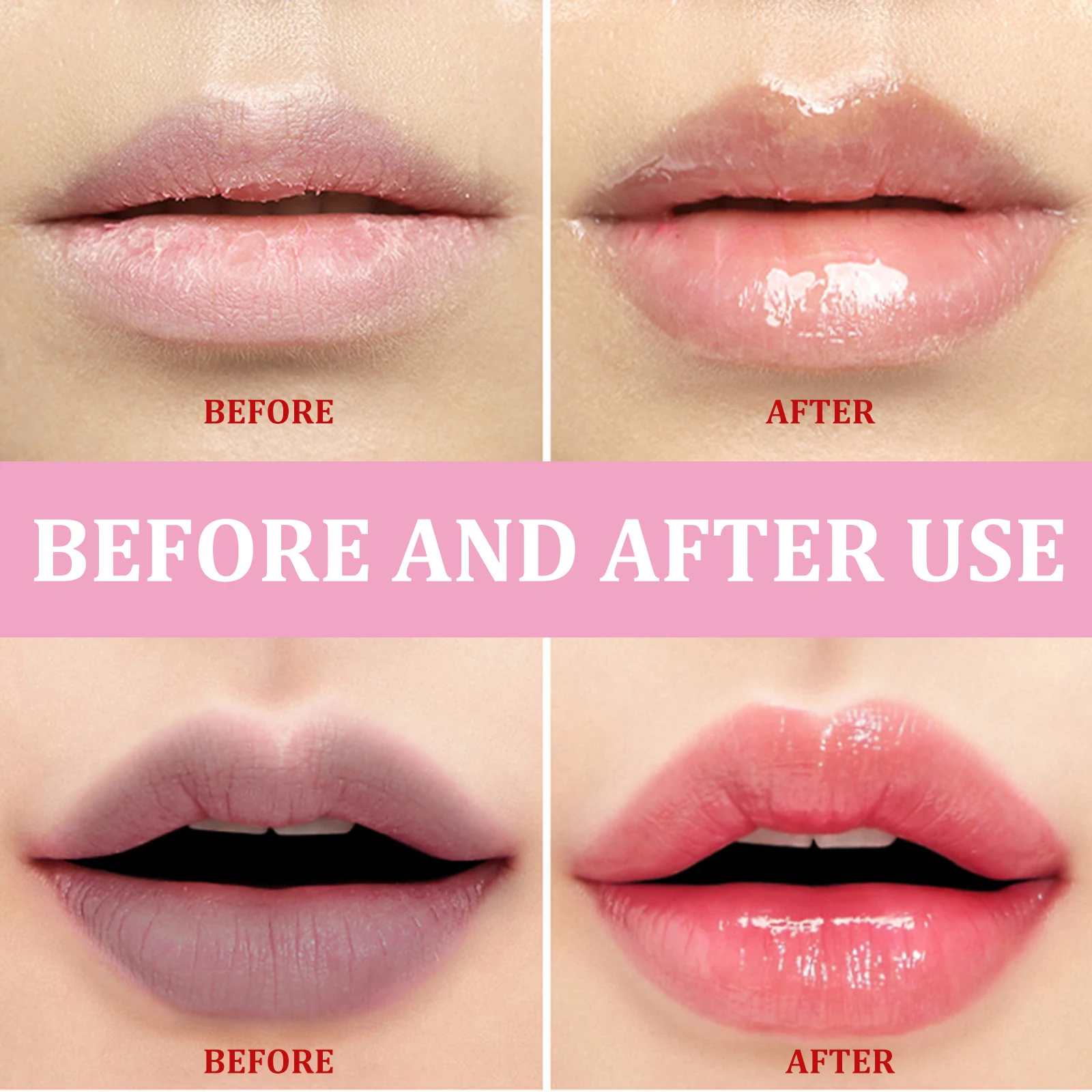 Jaysuing مقشر الشفاه تفتيح خطوط الشفاه إزالة الجلد الميت وعلاج الترطيب قناع الشفاه 1 قطعة