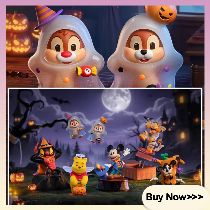 

Halloween Fantasy Night Series Blind Box Cute Cartoon Creative Exquisite Desktop Model Small Ornament Surprise Mystery Box Gift