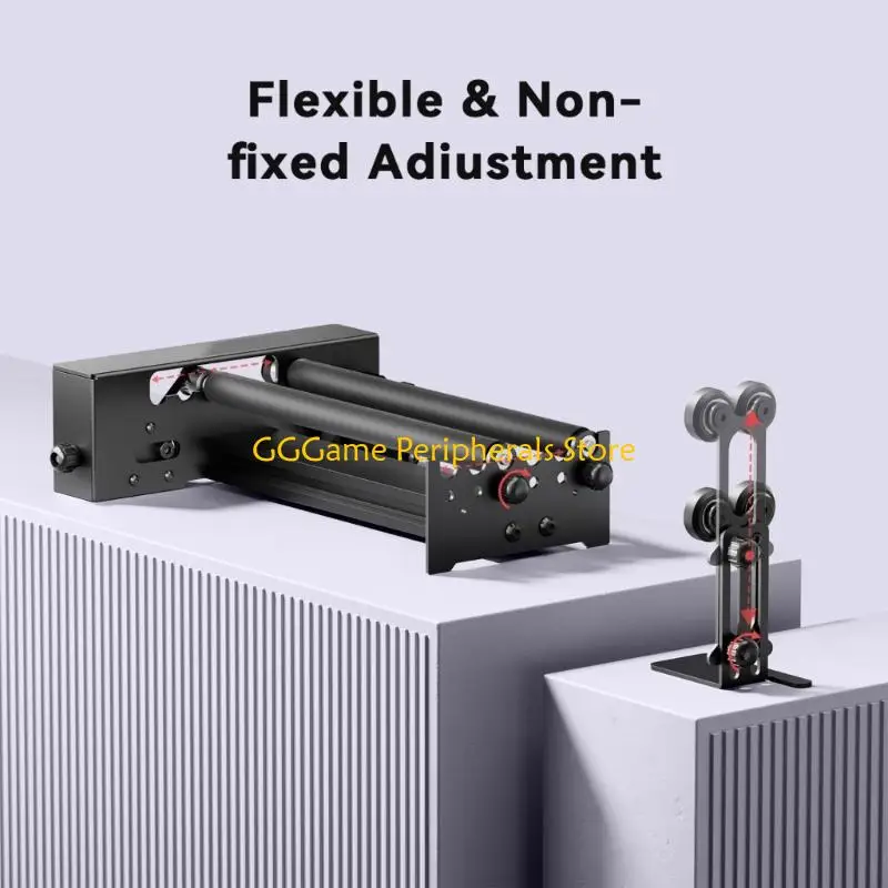 

U55B 360 Degree Rotating Roller Bracket Rotary Engraving Machine Rotary Roller Engraving Module for Cylindrical